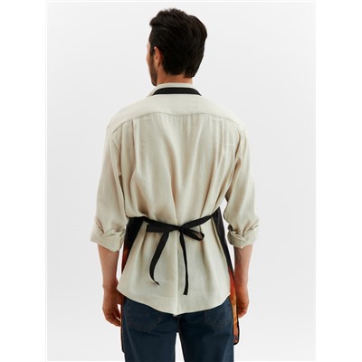 Фартук Kitchen star, черный, 65×80 см, оксфорд 210 г/м²