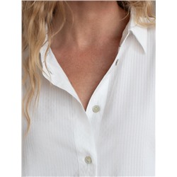 Блузка с цельнокроеным рукавом 3/4 из вискозы с добавлением хлопка