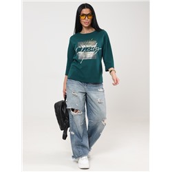 Хоста - футболка изумрудный