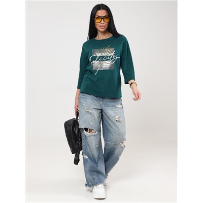 Хоста - футболка изумрудный