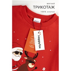 Детская новогодняя пижама Happyfox