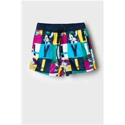 Шорты текстильные плавательные для мальчиков, средней длины PLAYTODAY, 1239577