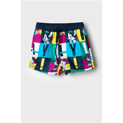 Шорты текстильные плавательные для мальчиков, средней длины PLAYTODAY, 1239577