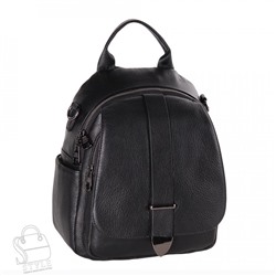 Рюкзак женский кожаный 663VG black Vitelli Grassi