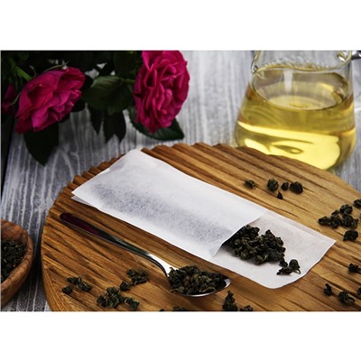 Набор фильтр-пакетов для заваривания чая, для чайника, 100 шт., 5×12 см