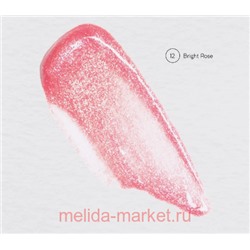 Monic Beauty Блеск для губ No limit ! High-Shine Lipgoss тон 12 Bright Rose
