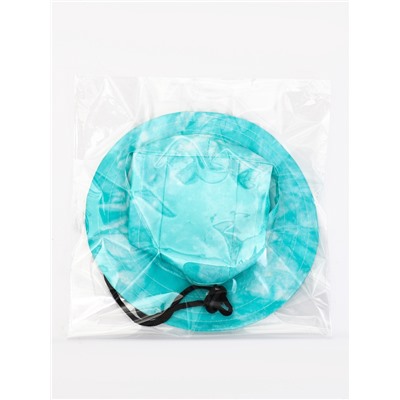 Панама для собак и кошек, размер M, ОГ - 35 см, вес 7-15 кг, бирюзовая