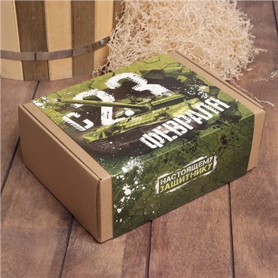 Набор подарочный «Этель. 23 февраля», плед флисовый, носки, перчатки