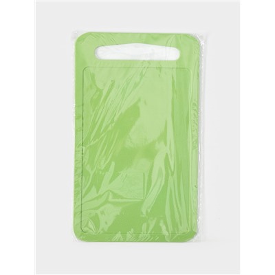 Доска разделочная Доляна, пластик, прямоугольная, 22×13 см, зелёная