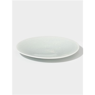 Тарелка Magistro Willow, d=21.3 см, фарфор, голубая