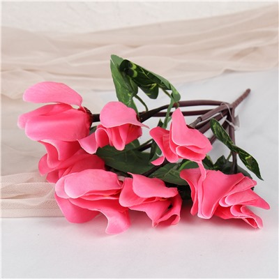 Цветок искусственный Цикломен 39 см / W367108 /уп 600/