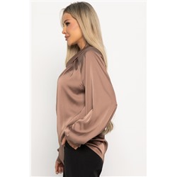 Блуза Элеонора (коричневая) Б14927-30М