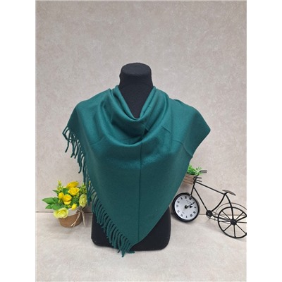 Платок из кашемира, цвет малахит