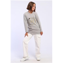 Толстовка 51131 (Серый меланж)