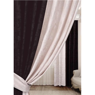 Комплект шторы и тюль #23095097