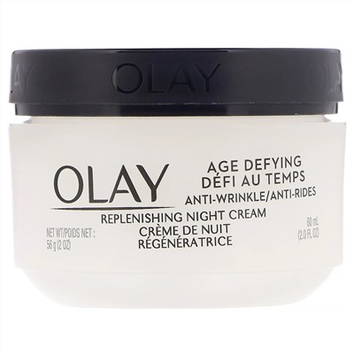 Olay, Антивозрастной ночной крем против морщин, 60 мл (2 жидк. унции)
