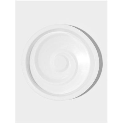 Форма для выпечки и муссовых десертов KONFINETTA «Круговорот», силикон, 20×5 см, белая