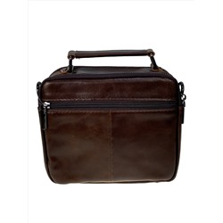 Сумка мужская из натуральной кожи, цвет коричневый