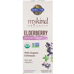 Garden of Life, MyKind Organics, сироп для повышения иммунитета с бузиной, 195 мл (6,59 жидк. унции)