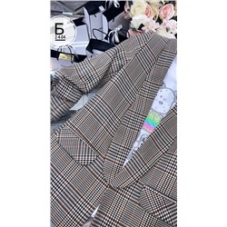 Пиджак в клетку