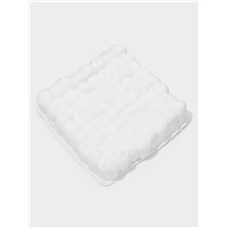 Форма для муссовых десертов и выпечки Доляна «Вишня», силикон, 18.5×4.5 см, белая