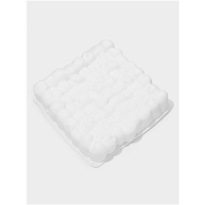 Форма для муссовых десертов и выпечки Доляна «Вишня», силикон, 18.5×4.5 см, белая