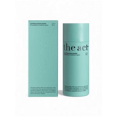 Энзимная пудра The Act очищающая, 80 г