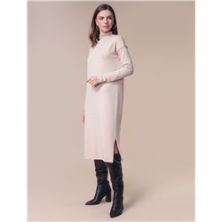 Платье тонкой вязки из хлопка с нейлоном