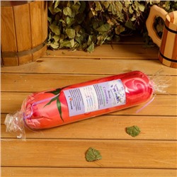 Подушка-валик с лавандой и стружкой можжевельника, сувенирный, 10×28 см, МИКС