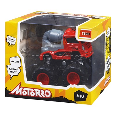 Машинка металлическая Big Foot, 1:43, серия Tech
