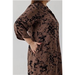 Платье  6145/10/Коричневый