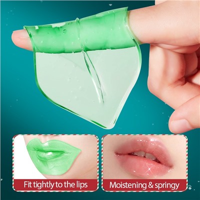 Коллагеновая маска-патч для губ с Авокадо Sadoer, серия "Новый Год"