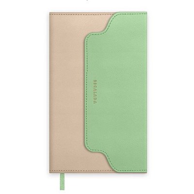 Ежедневник недатированный А6+ 240 стр. 70676 "ПЛЕЗИР БЕЖЕВЫЙ/МЯТНЫЙ" Феникс