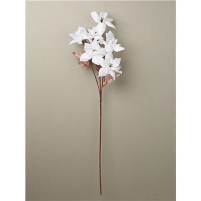 Цветок искусственный БЕЛЫЙ 63 см / ZHQ-9 /уп 200/