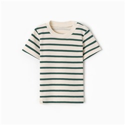 Футболка детская «Крошка Я» Oranges рост 62-68 см, молочная