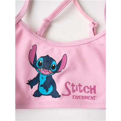 Комплект трикотажный для девочек: купальный костюм, юбка