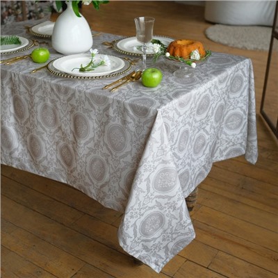 Скатерть «Этель» Classicism 146×110 см, 100% хлопок, саржа 190 г/м², с ВГМО