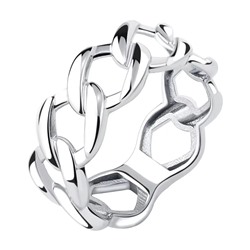 Кольцо из серебра без вставки, Л-11846
