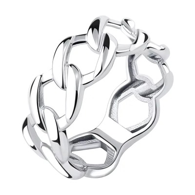 Кольцо из серебра без вставки, Л-11846