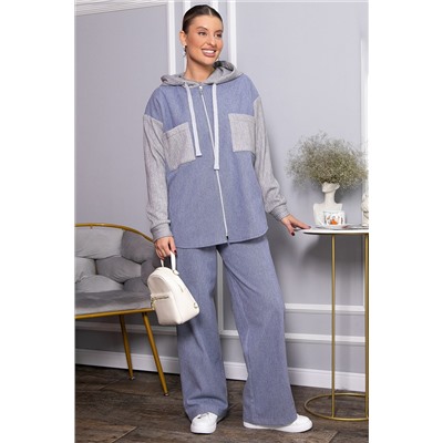 Костюм Лэрис (темно-голубой) К14501-50М