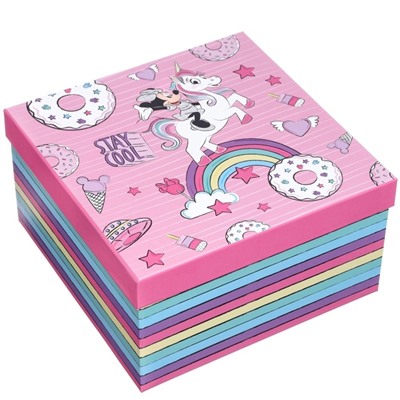 Набор коробок 5 в 1 Unicorn, 14×14×8.5 - 22×22×12.5 см
