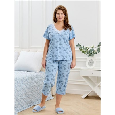 Пижама Канна-2 (Голубой)