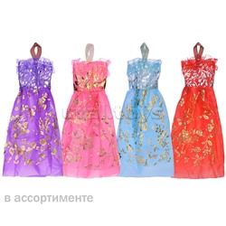 Одежда для куклы "Платье" 11,5 см, в пакете