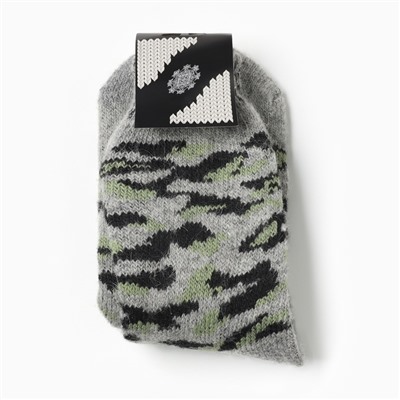 Носки мужские шерстяные «Камуфляж», МИКС, размер 25