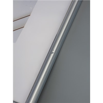 УЦЕНКА Фоторамка пластик «МИРАМ» 29.7×42 см, (A3) 636421, серебро (пластиковый экран)