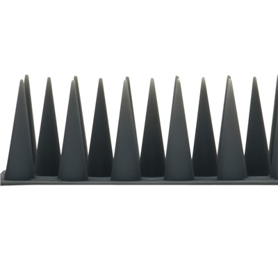 Отпугиватель для птиц, 33.5×4.5 см, шипы противоприсадные, 51 шт., 3 ряда, Greengo