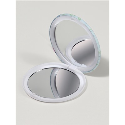 Зеркало складное «Надписи», d=7.5 см, рисунок МИКС