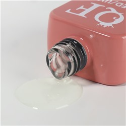 База для ногтей, каучуковая, трехфазная, 10 мл, LED/UV, прозрачная