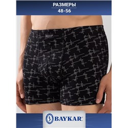 1224-02 Трусы боксеры для мужчин (BAYKAR)
