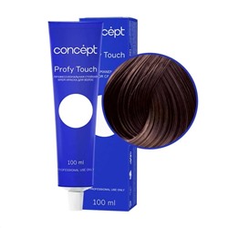 Concept Profy Touch 5.75 Профессиональный крем-краситель для волос, каштановый, 100 мл 18989